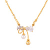 Delicate Bow Charm Necklace
