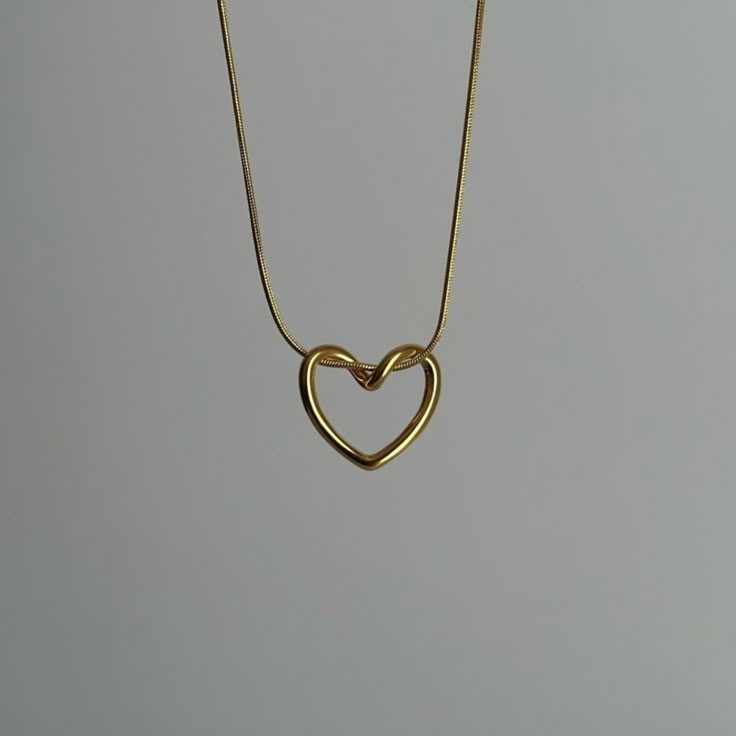 Eternal Heart Knot Necklace