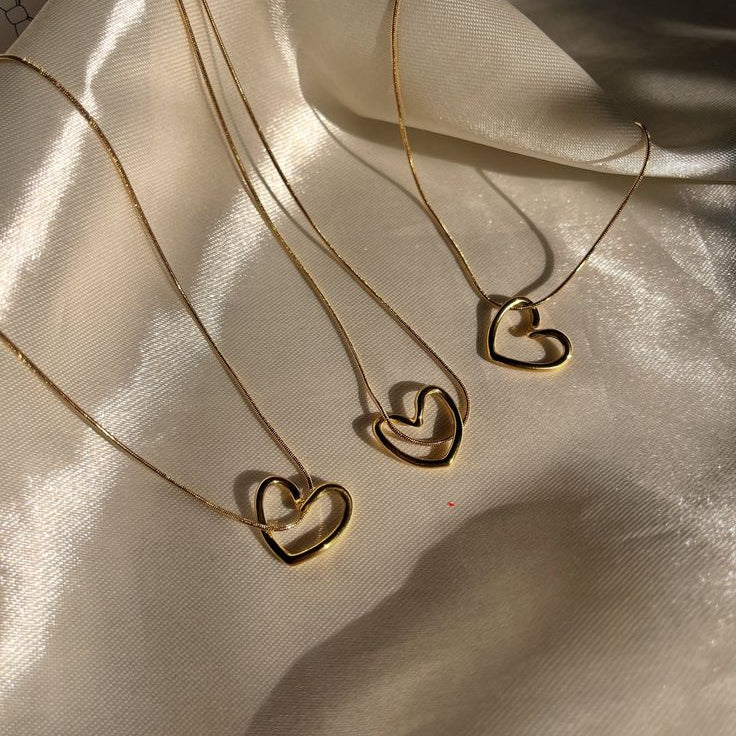 Eternal Heart Knot Necklace