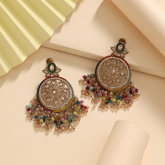 Royal Aura Chandbali Earrings
